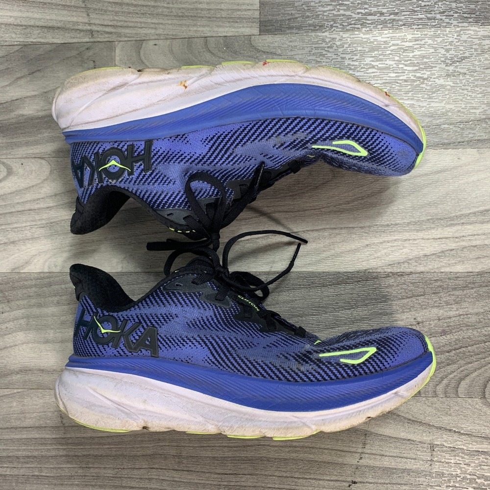 Size 8 B - Hoka One One HOKA Clifton 9 Women's Airy Blue Shoes Running Sneaker - Picture 9 of 12